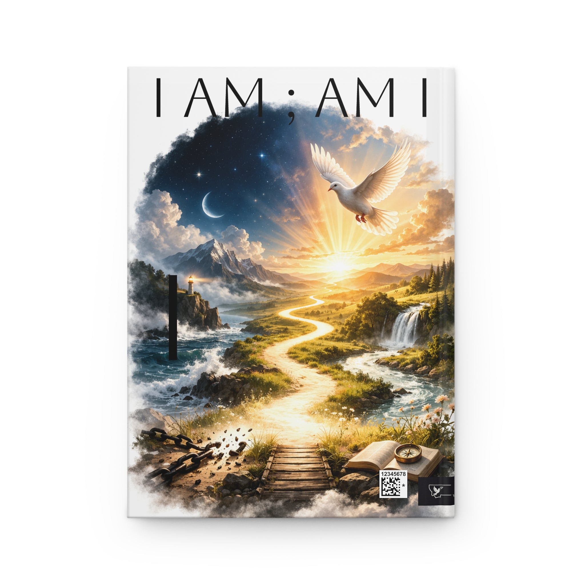 I Am ; Am I ocean and doves collection Hardcover Journal Matte