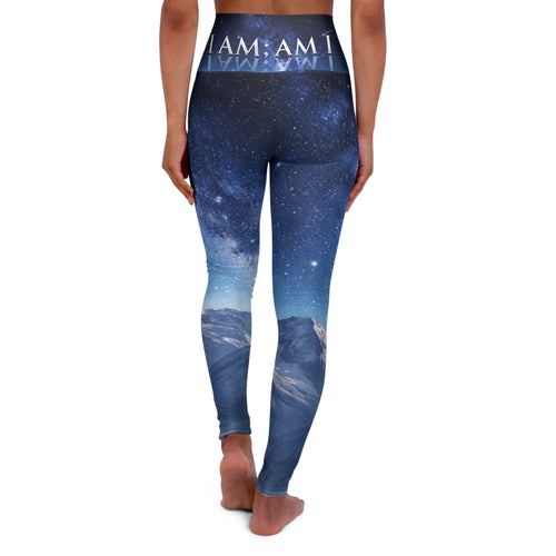 'I AM ; AM I collection Starry Night Mountain Print