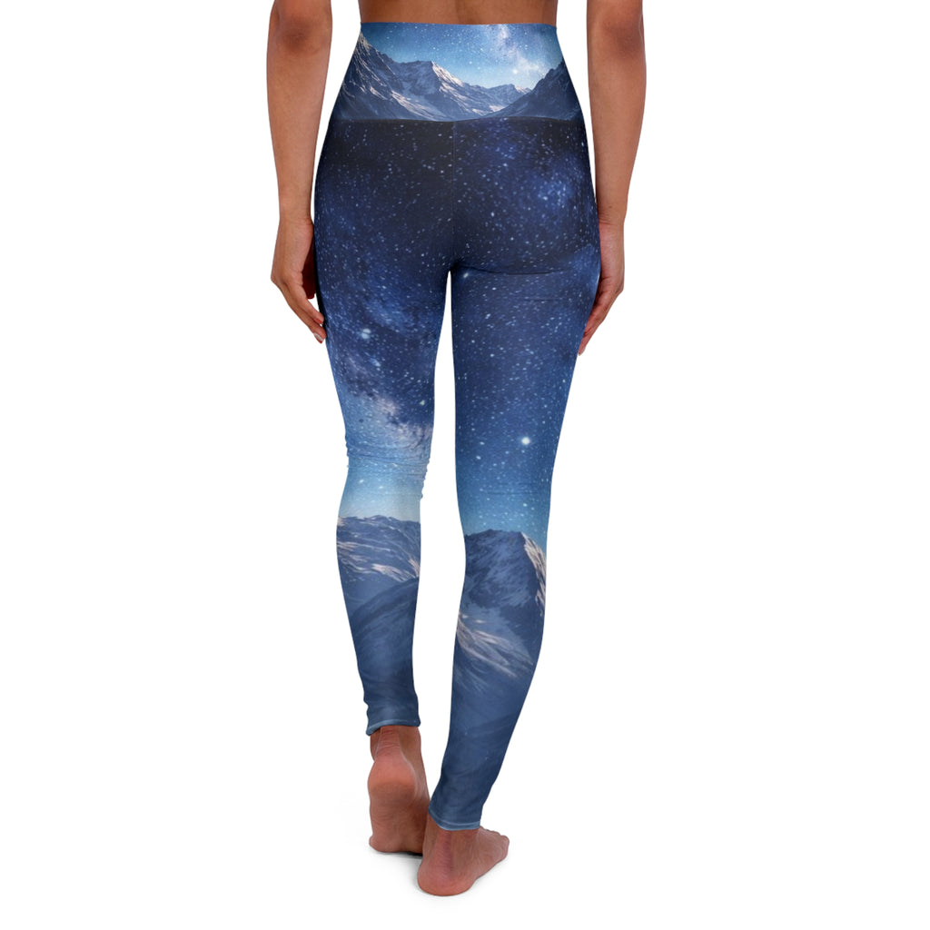 High Waisted Yoga Leggings (AOP)