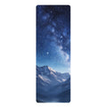 Starry Mountain Night Rubber Yoga Mat — Non‑Slip Eco Fitness Mat