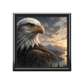 Eagle Keepsake Jewelry Box — Patriotic Bald Eagle Scenic Trinket Box