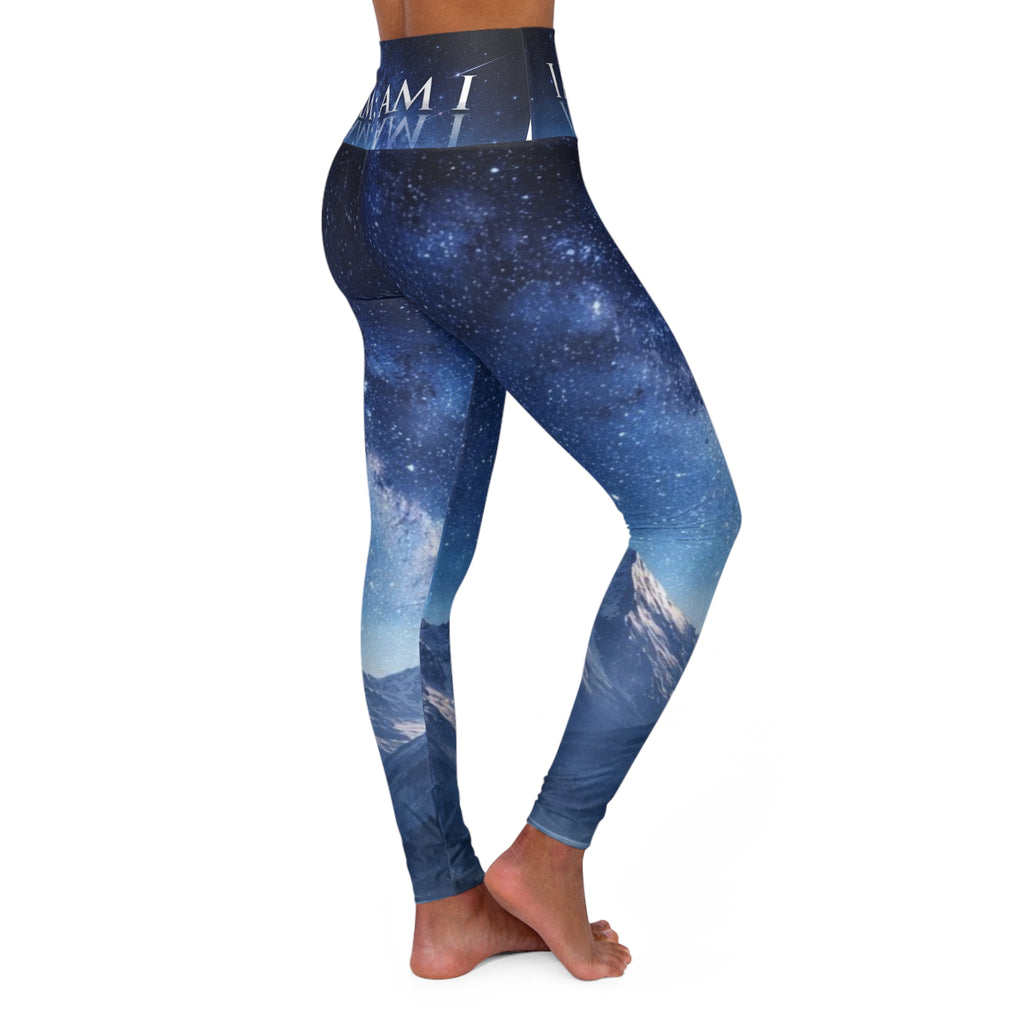 'I AM ; AM I collection Starry Night Mountain Print