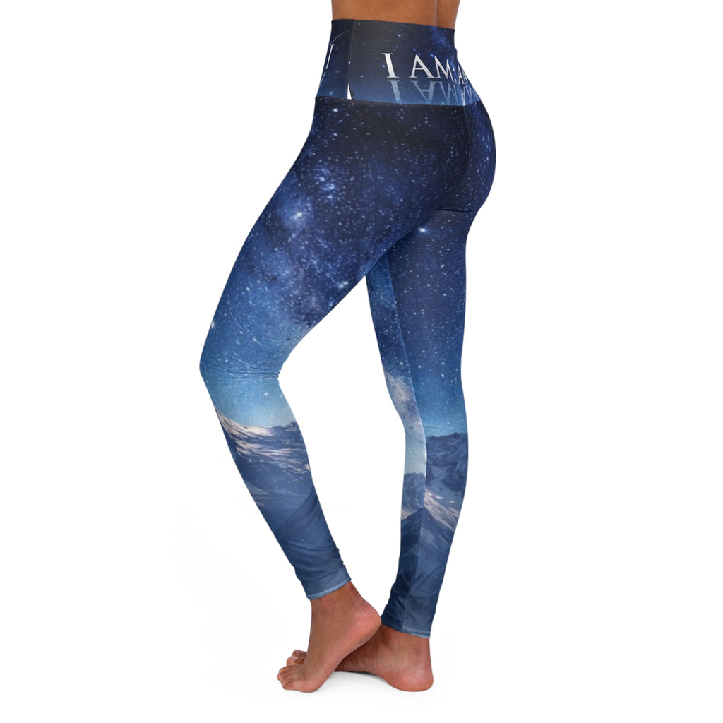 'I AM ; AM I collection Starry Night Mountain Print