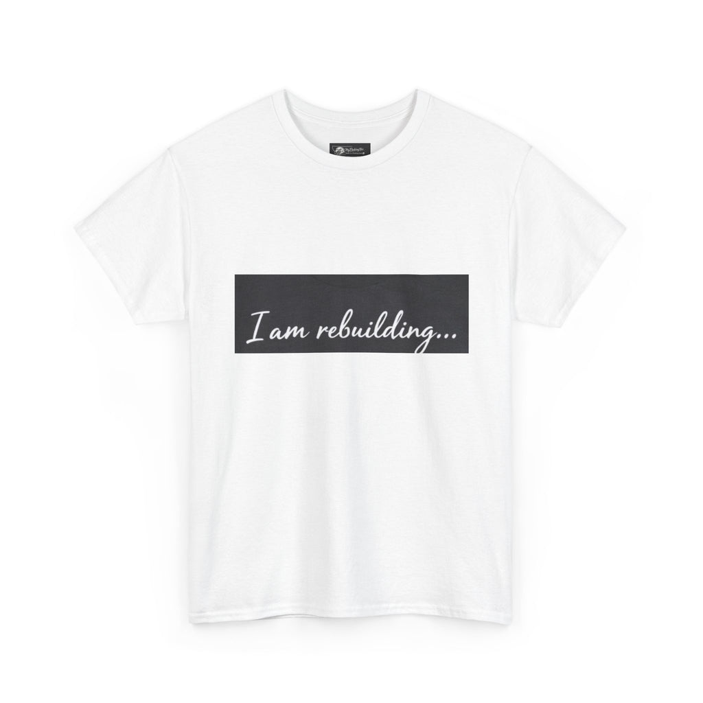 Graphic Tee — “I am rebuilding… and it’s a flocking mess” Bald Eagle Humor Shirt