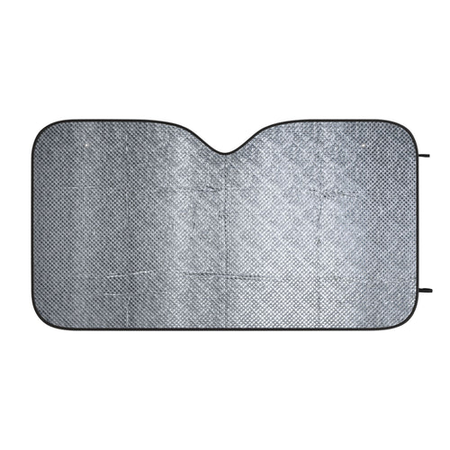 Car Sun Shade — 'I Am' Necklace Silver Design UV Windshield Protector