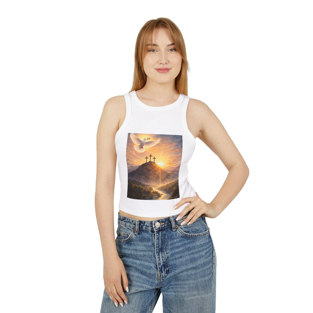 Women's Micro Rib Racer Tank Top