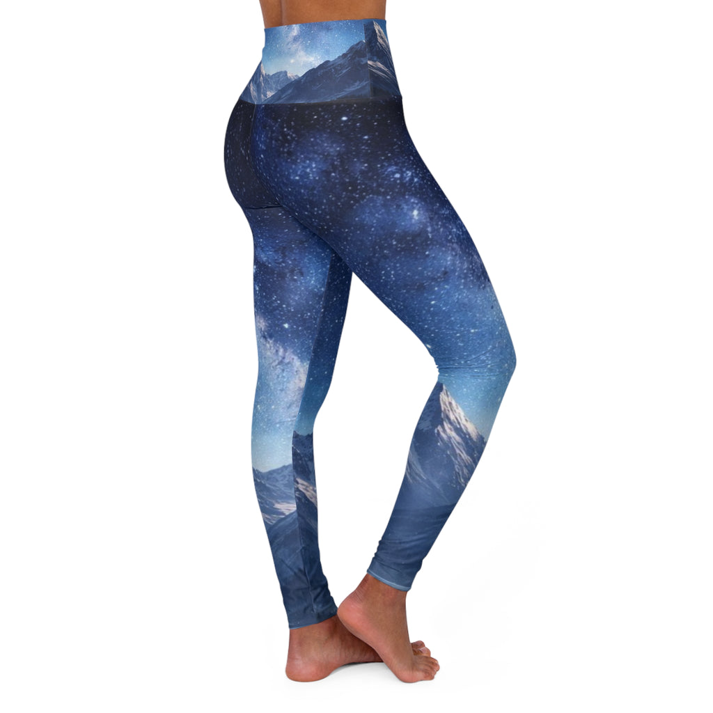 High Waisted Yoga Leggings (AOP)