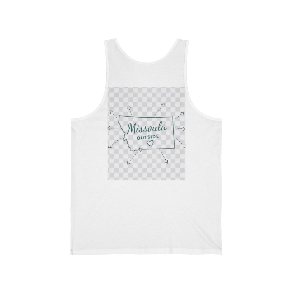 Missoula Outside Montana Tank Top — Montana State Pride Graphic Tank