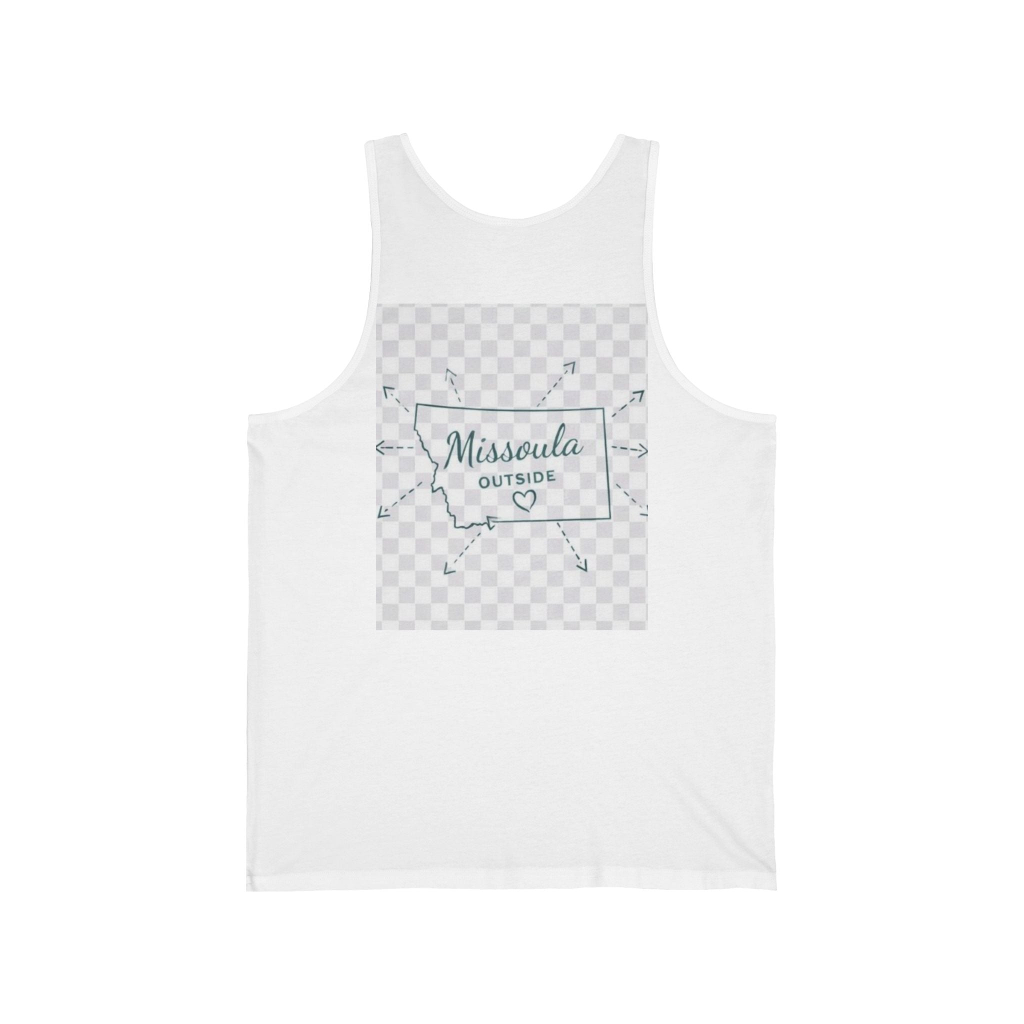 Missoula Outside Montana Tank Top — Montana State Pride Graphic Tank