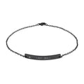 I Am ; Am I Curved Bar Anklet