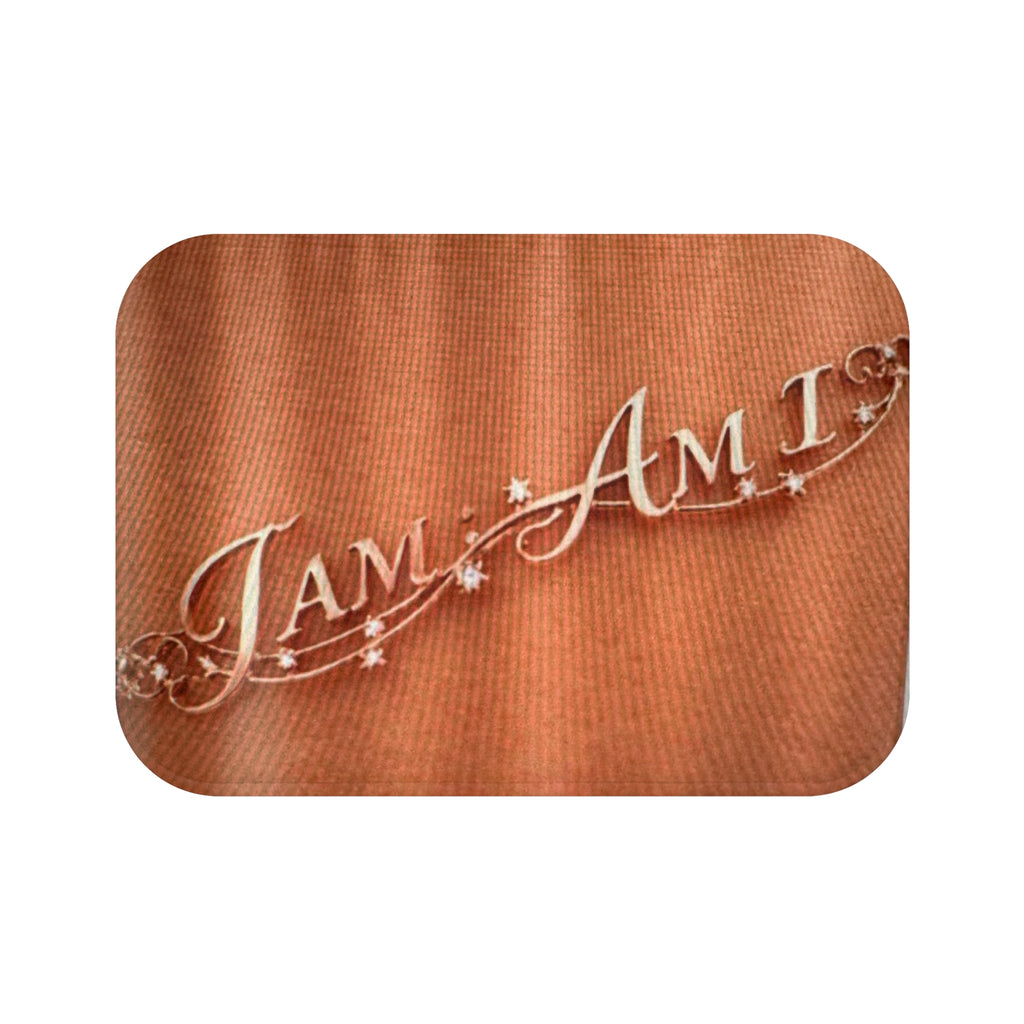 I Am Enough Decorative Bath Mat