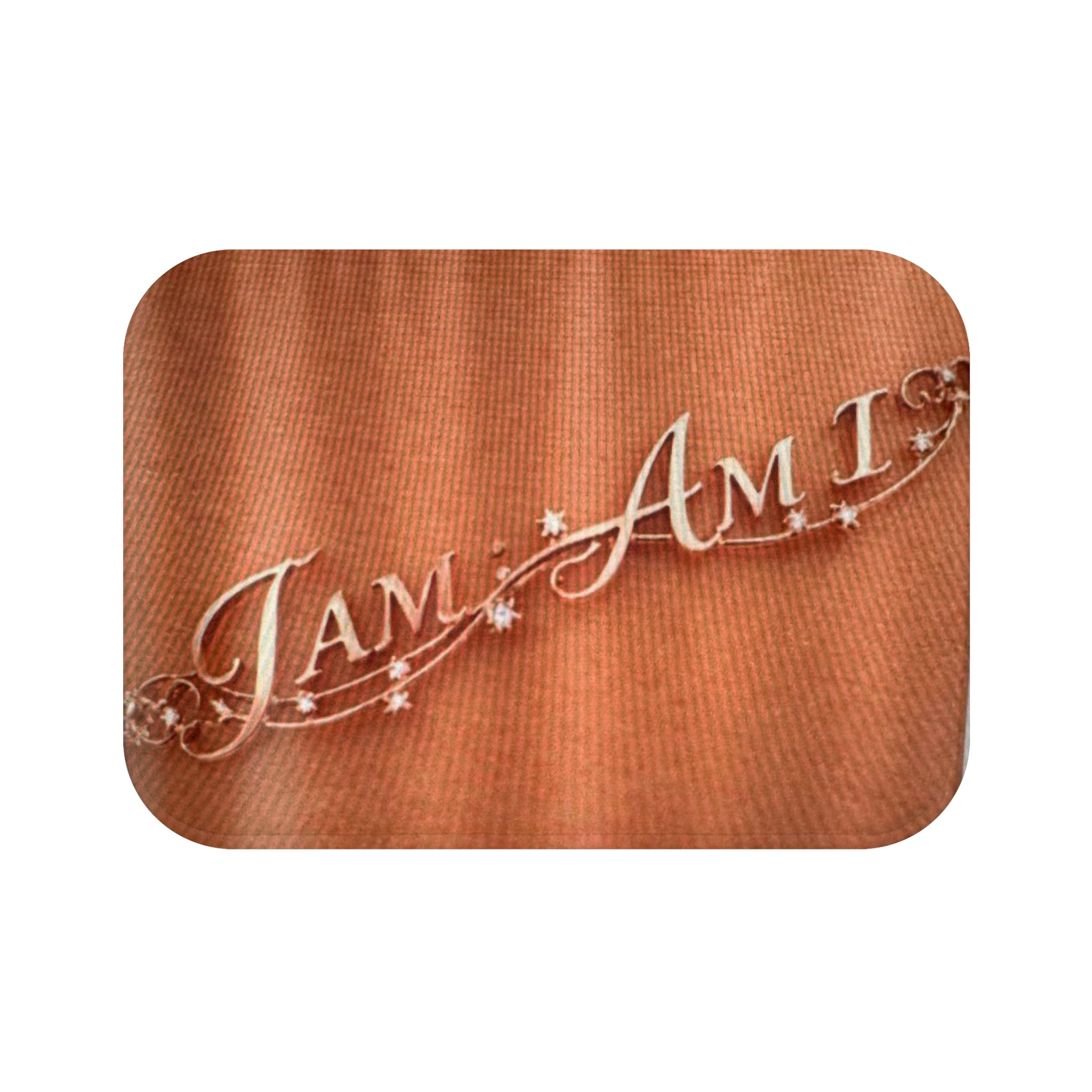 I Am Enough Decorative Bath Mat