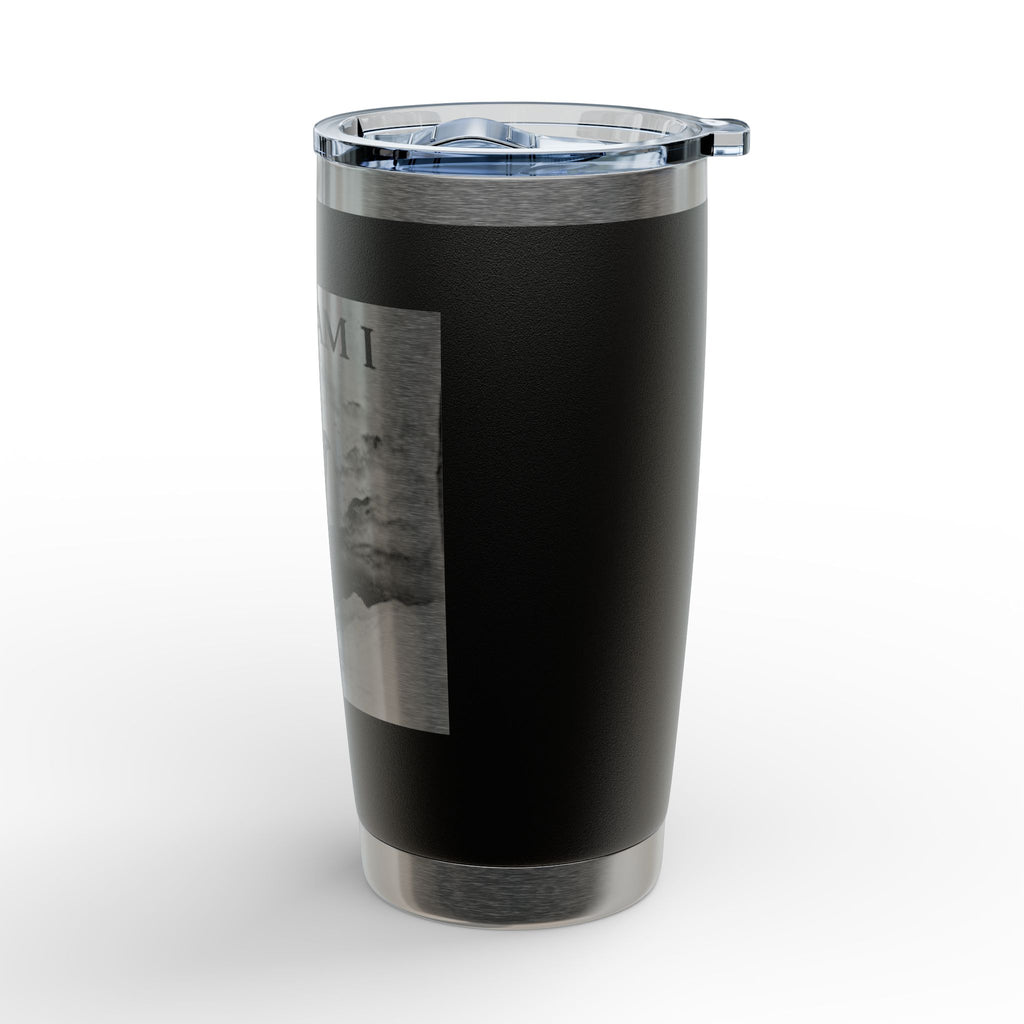Engraved 20oz Tumbler — 'I AM; AM I' Raven Moon Design
