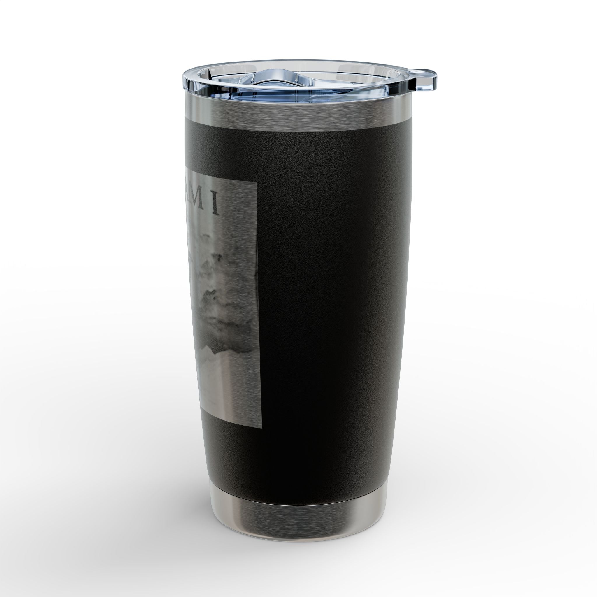 Engraved 20oz Tumbler — 'I AM; AM I' Raven Moon Design
