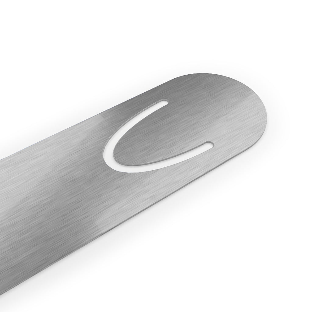 Mountain Night Sky Bookmark – Celestial Galaxy Metal Bookmark